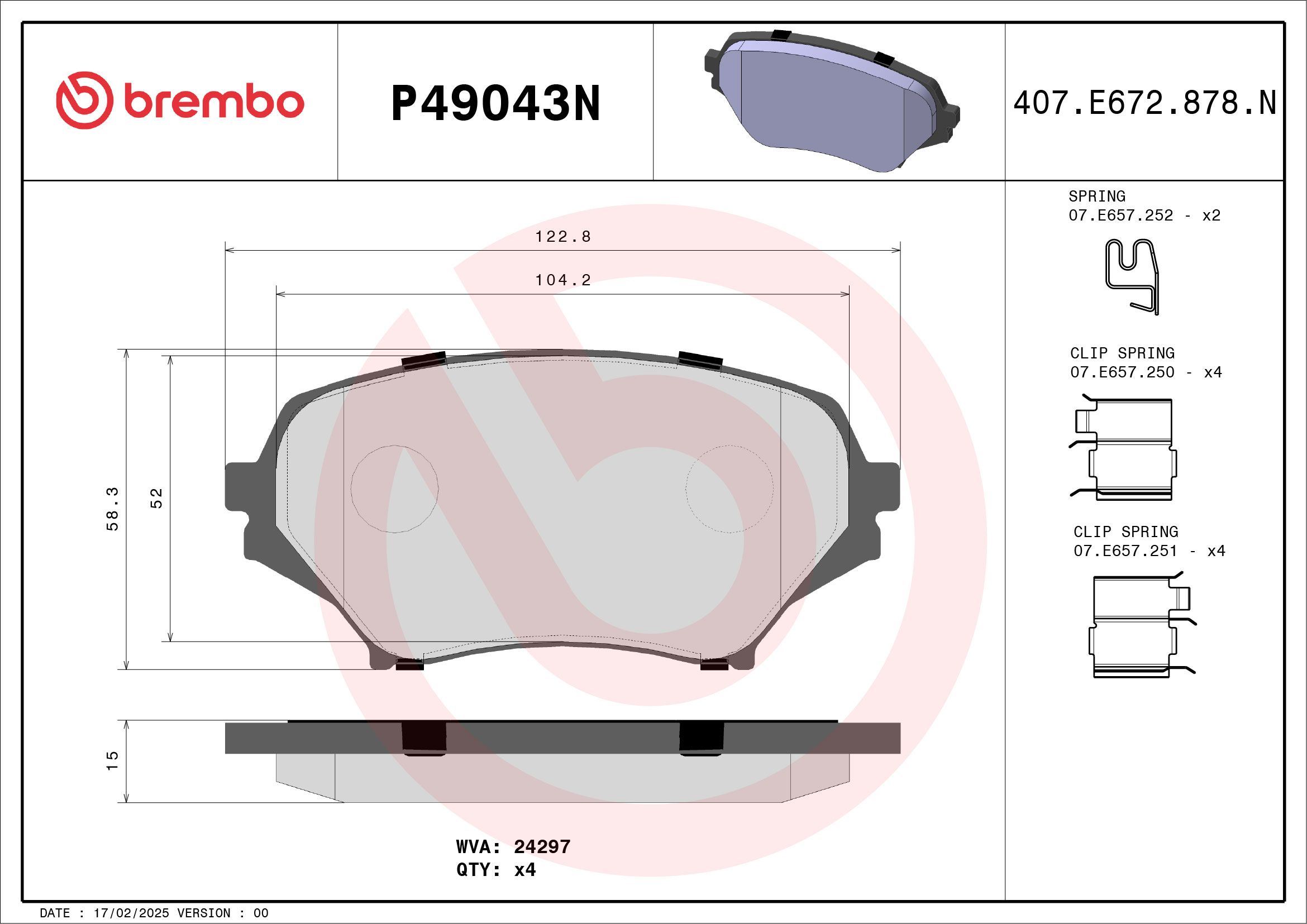 MAZDA MX5 NC 05-15 (FRT) - TecDoc 1