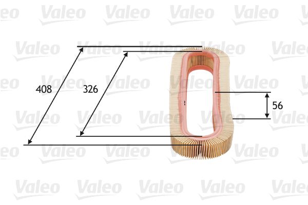 VALEO 585667 - Luftfilter