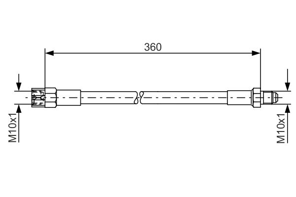 Brake Hose 1 987 476 235