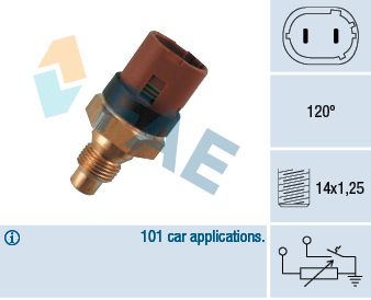 Sensor, Kühlmitteltemperatur