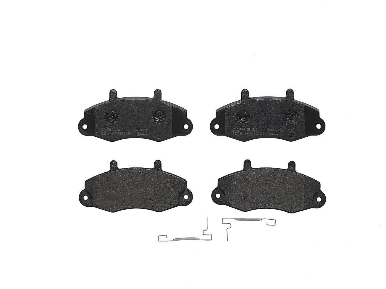 Brembo P 24 049 Bremsbelagsatz, Scheibenbremse