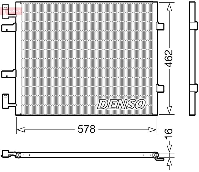 Condenser, air conditioning DCN20041