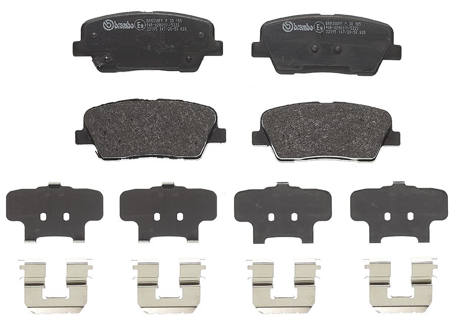 Brembo P 30 105 Bremsbelagsatz, Scheibenbremse
