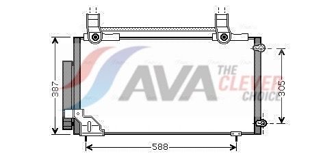 HDA5186D AVA QUALITY COOLING ** CLEVER FIT ** kondenzátor, klíma