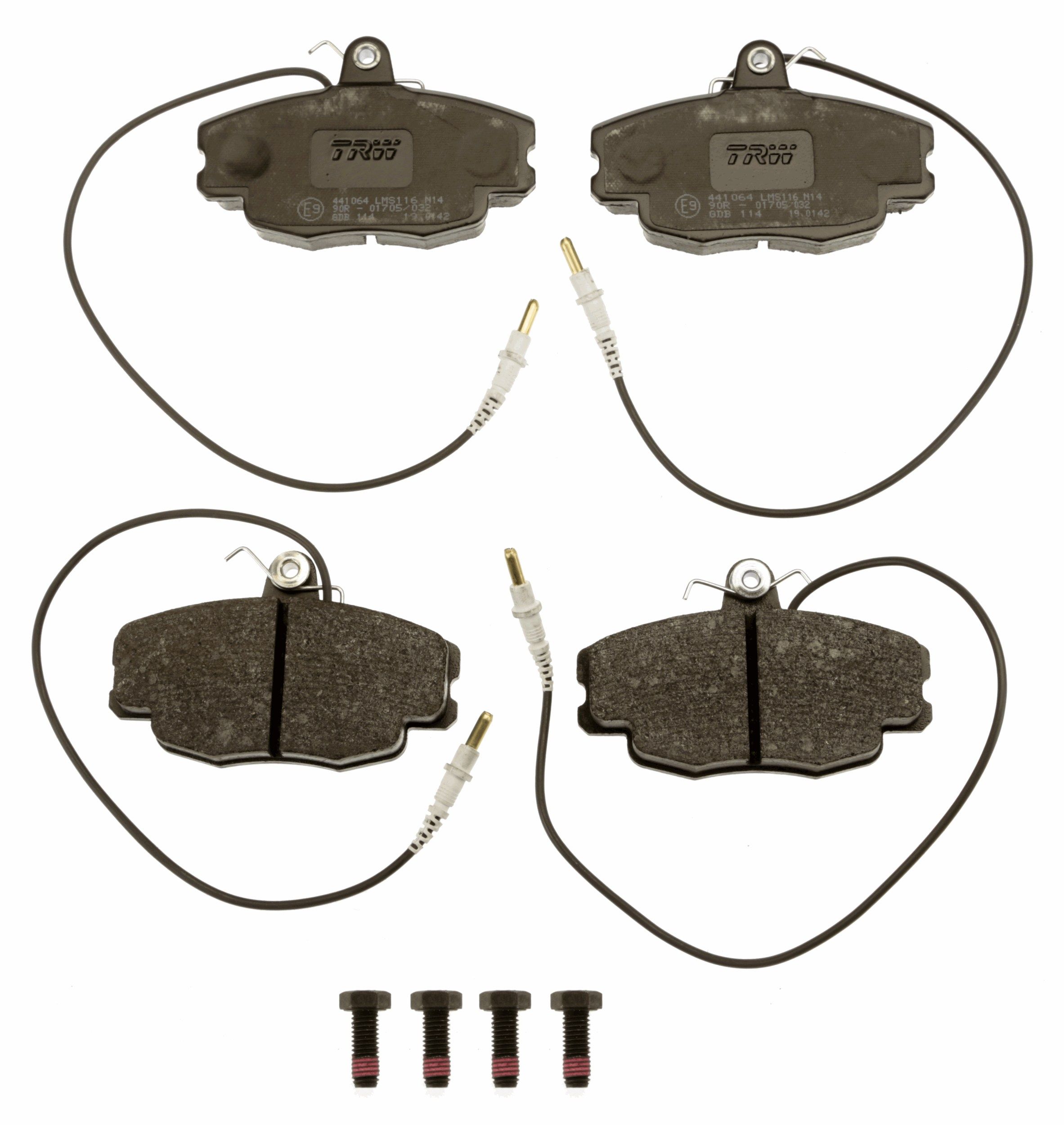 TRW DISC BRAKE PADS - TecDoc 2