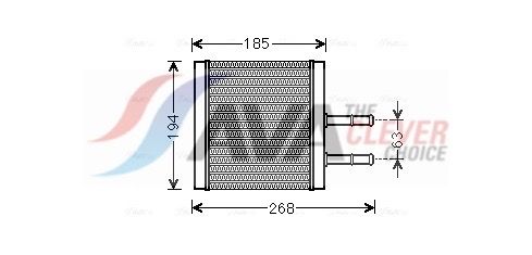 Wärmetauscher, Innenraumheizung