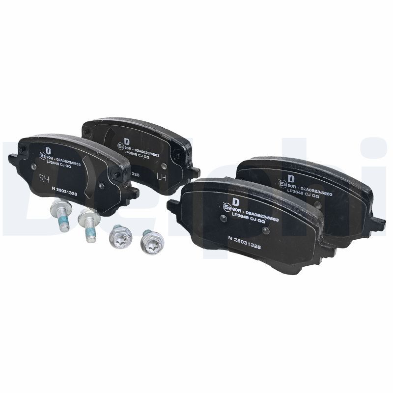 Bremsbelagsatz, Scheibenbremse