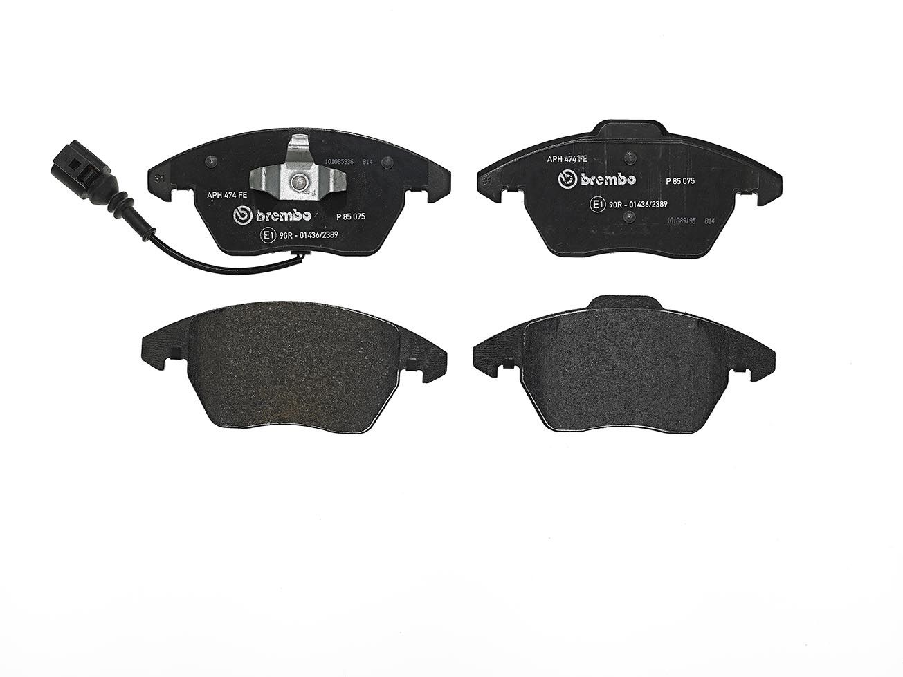 BREMBO P 85 075X - Bremsbelagsatz, Scheibenbremse XTRA LINE