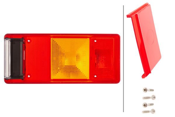 Lichtscheibe, Heckleuchte