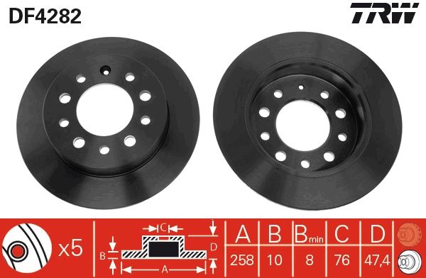 PAIRE DE DISQUES  9900