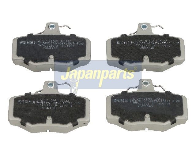JAPANPARTS PP-015AF - Bremsbelagsatz, Scheibenbremse