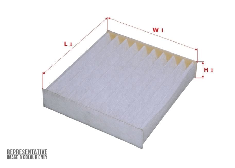 CABIN FILTER FITS RCA268P - TecDoc Only