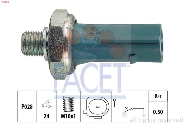 Oil Pressure Switch 7.0196