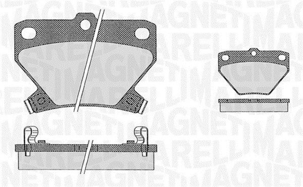 Brake Pad Set, disc brake 363916060593