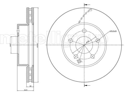 Brake Disc 23-0935C