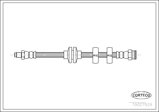 FLEXIBLE DE FREIN FIAT-FIAT L.T.  0705