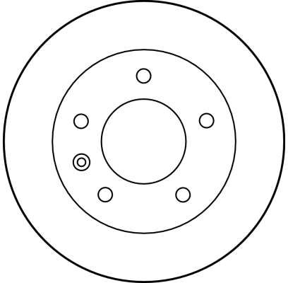 TRW BRAKE DISC - TWIN PACK - TecDoc 2