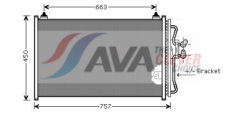 FDA5347 AVA QUALITY COOLING kondenzátor, klíma