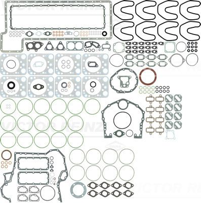 Juego completo de empaques, motor