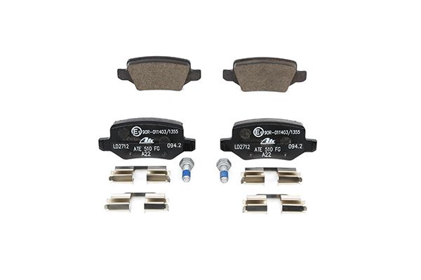 Brake Pad Set, disc brake 13.0470-2712.2