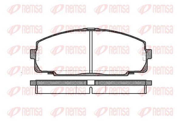 Premium Front Brake Pad Set Premium Front Brake Pad Set
