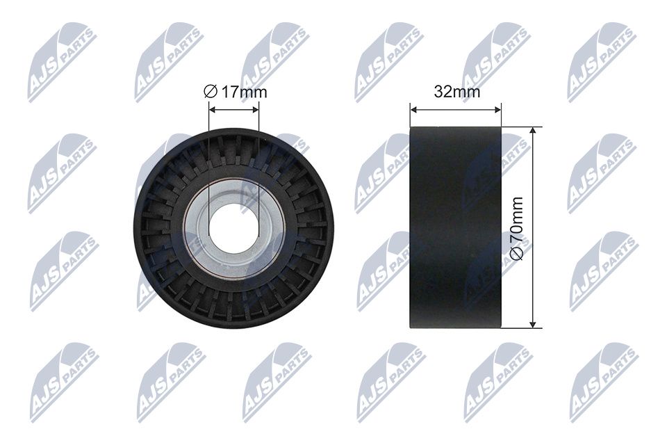 Spannrolle, Keilrippenriemen