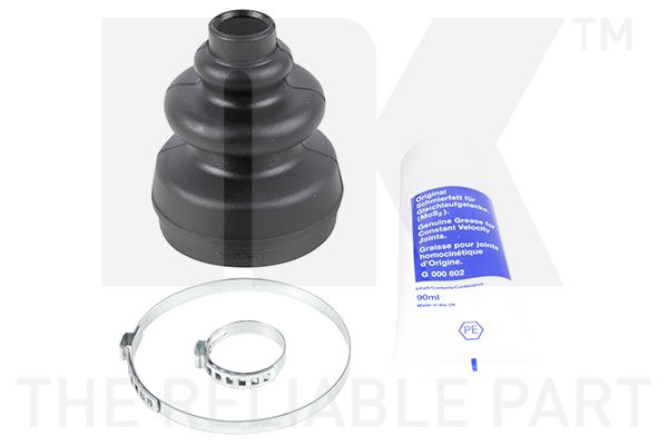 Faltenbalgsatz, Antriebswelle