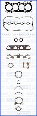 Juego completo de empaques, motor