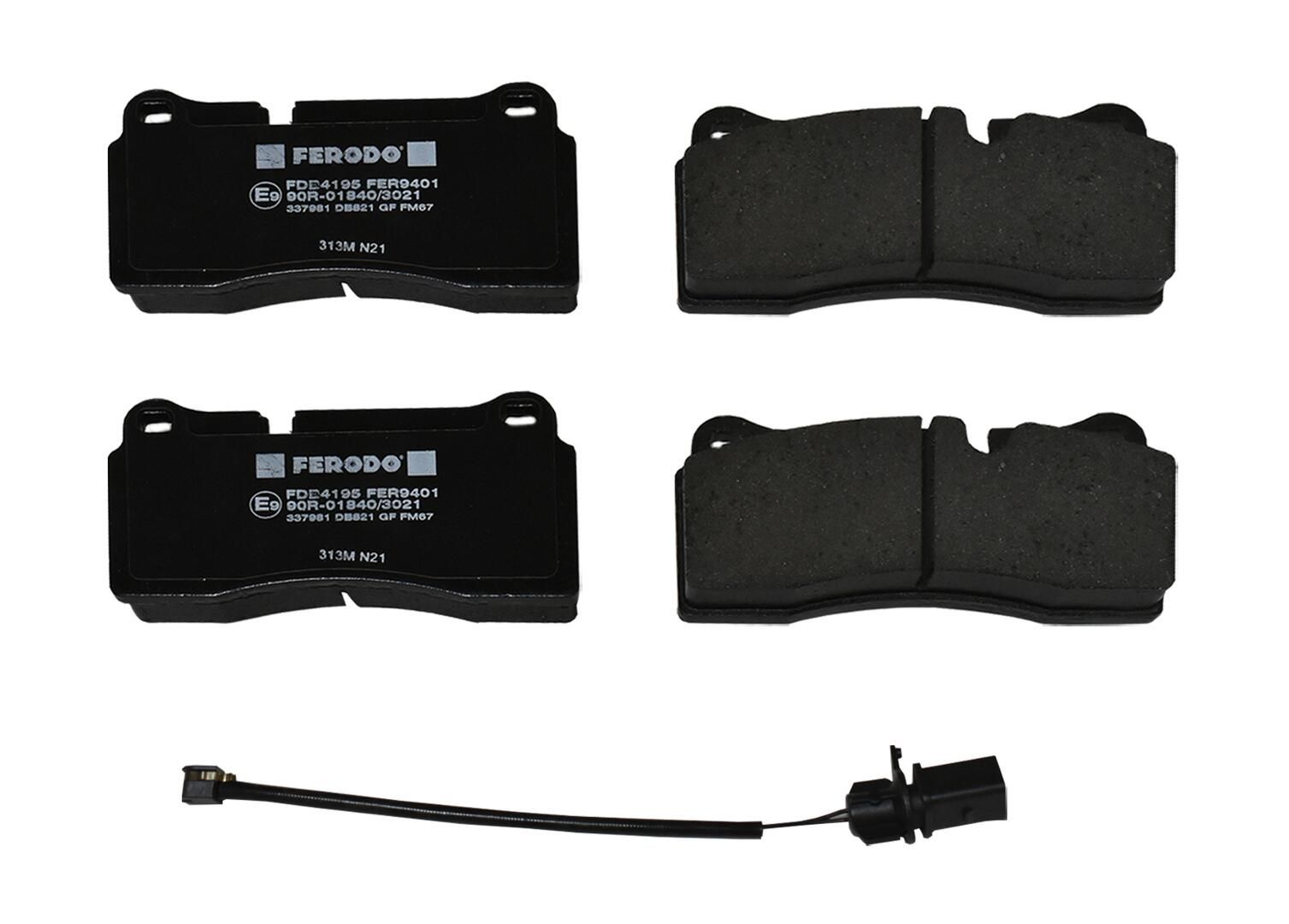 FERODO FDB4195 - Bremsbelagsatz, Scheibenbremse PREMIER