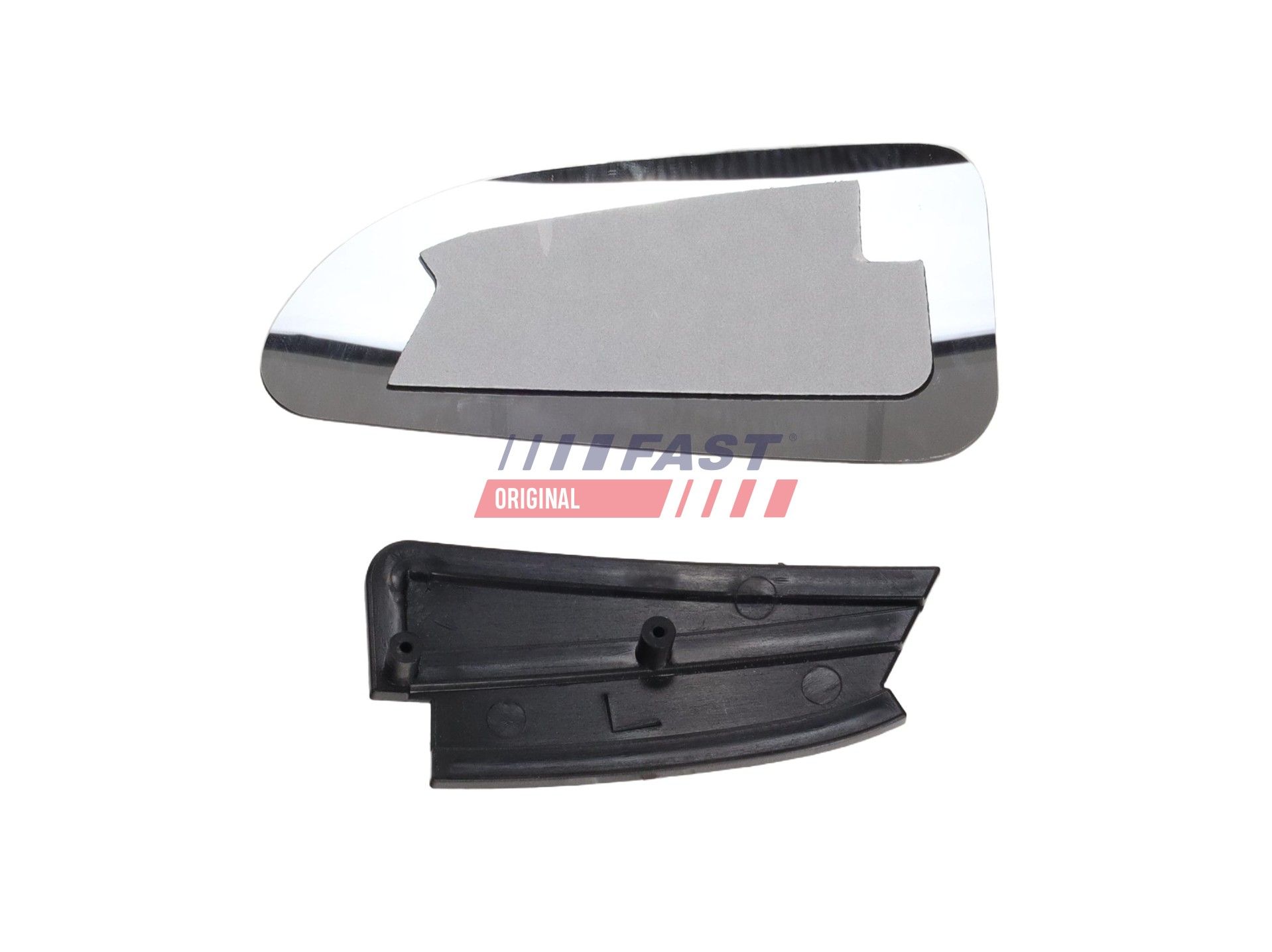 veidrodėlio stiklas, išorinis veidrodėlis