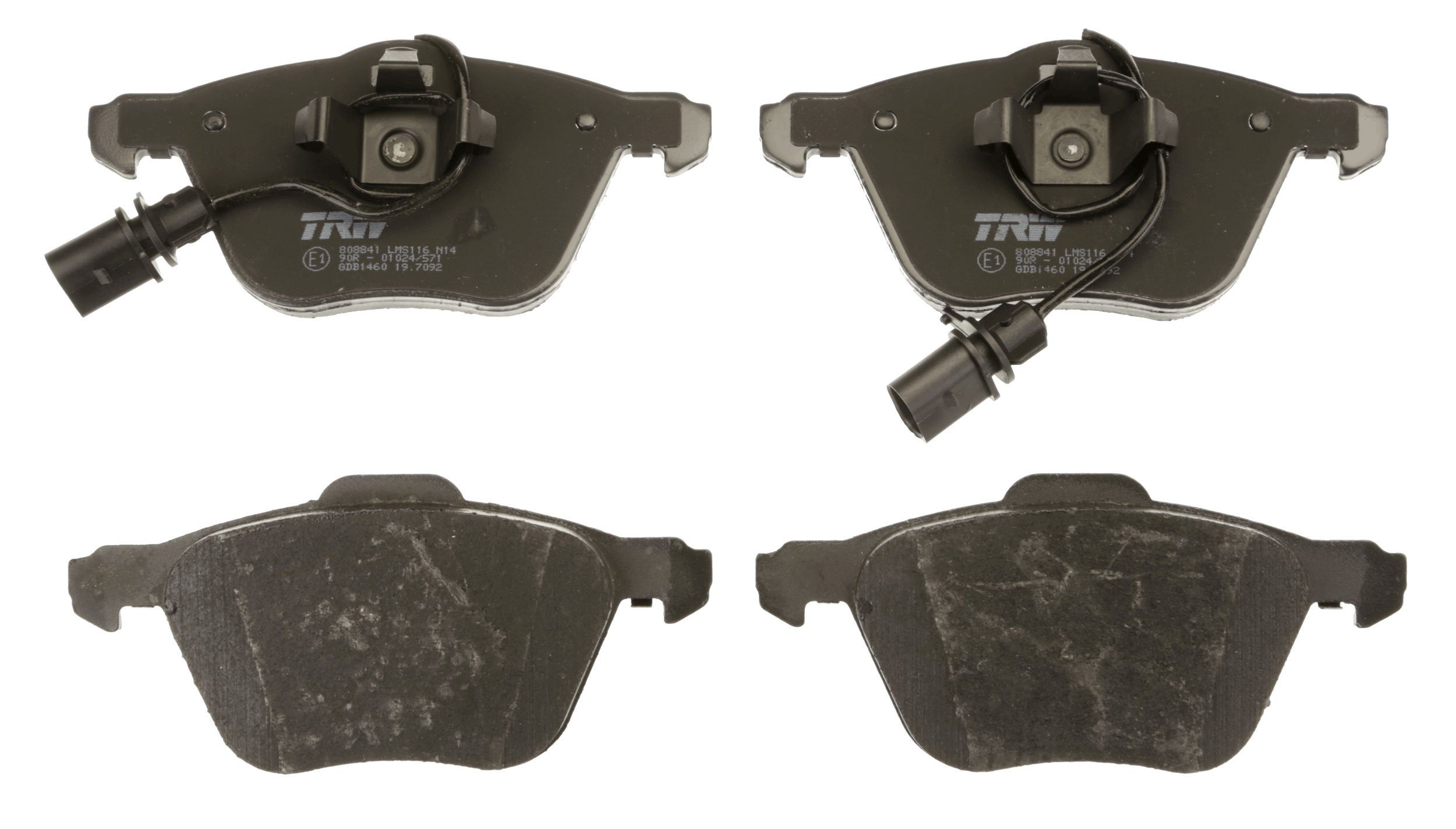 TRW DISC BRAKE PADS - TecDoc 2