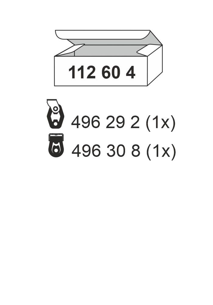 ERNST 112604 - Montagesatz, Schalld&auml;mpfer