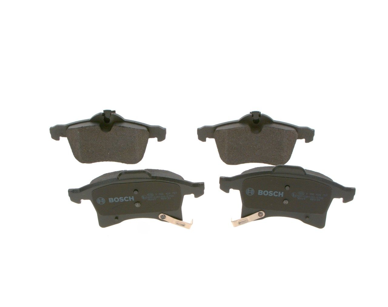BOSCH 0 986 424 707 Brake Pad Set, disc brake