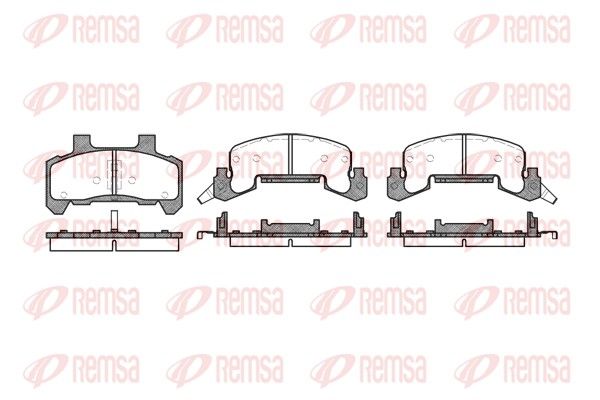 Premium Front Brake Pad Set Premium Front Brake Pad Set