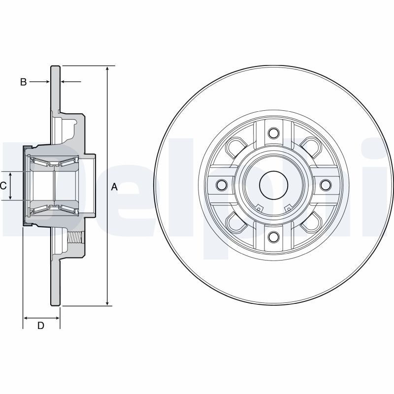 Brake Disc BG9116RS