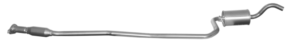 Mittelschalldämpfer
