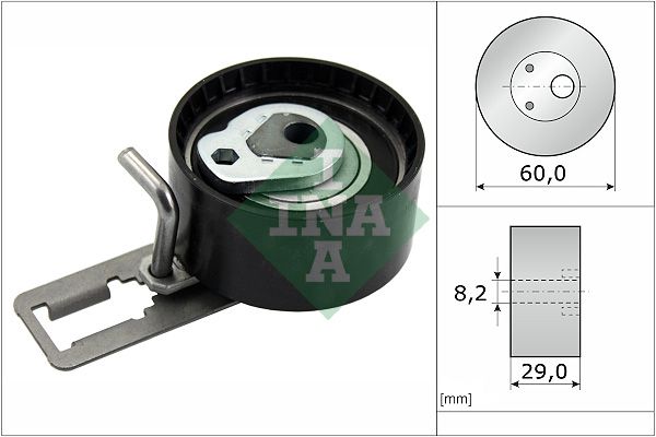 Tensioner Pulley, timing belt 531 0884 10