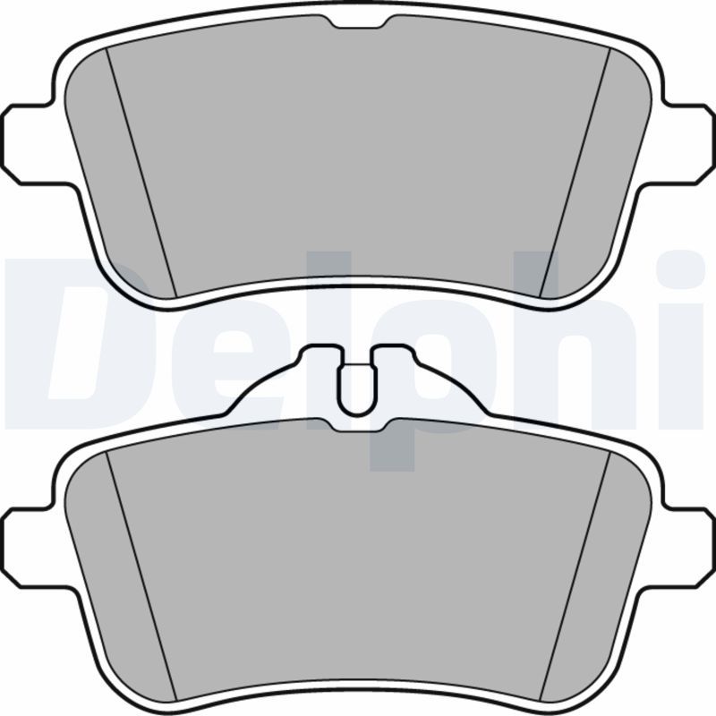 Brake Pad Set, disc brake LP3159