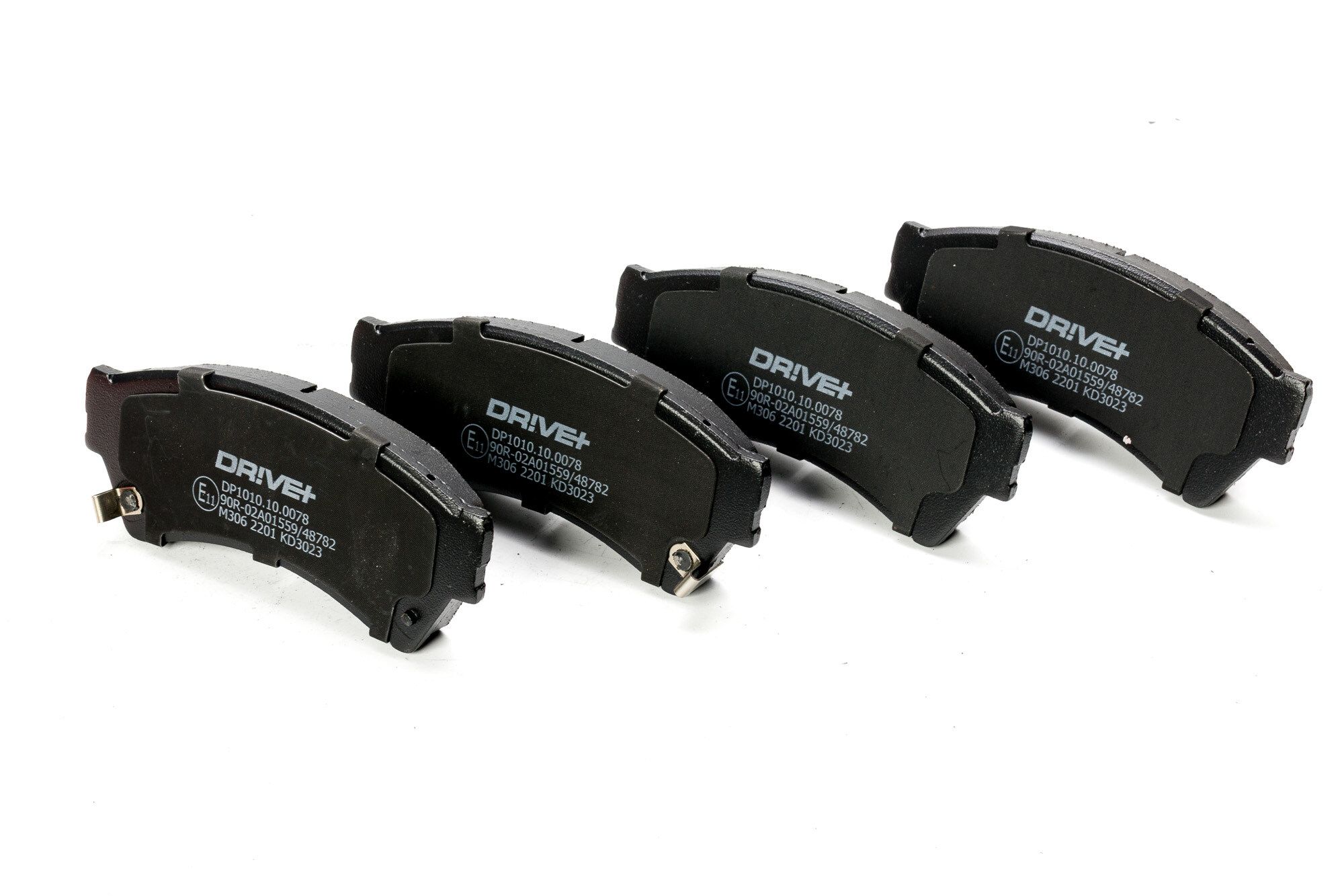 stabdžių trinkelių rinkinys, diskinis stabdys DP1010.10.0078 Dr!ve+