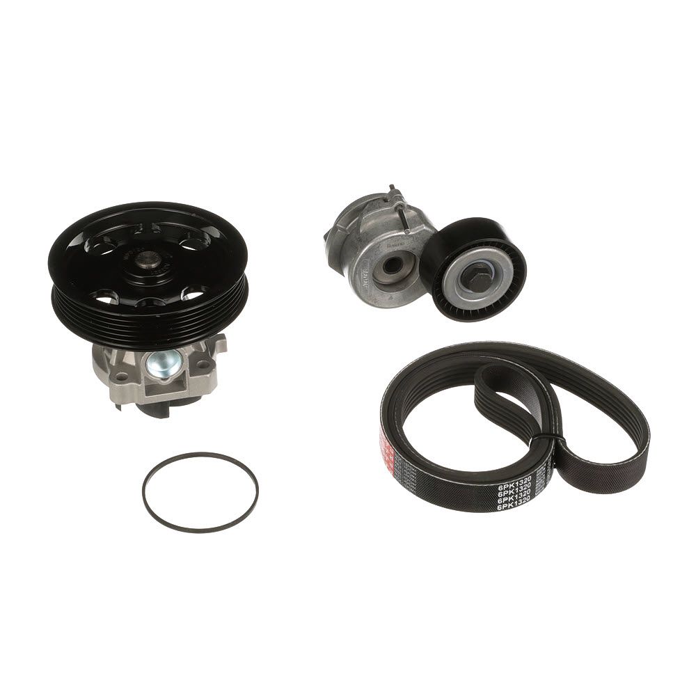 vandens siurblys + V formos rumbuotas diržas, komplektas