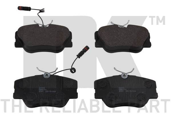 Bremsbelagsatz, Scheibenbremse