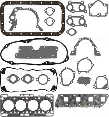 Juego completo de empaques, motor