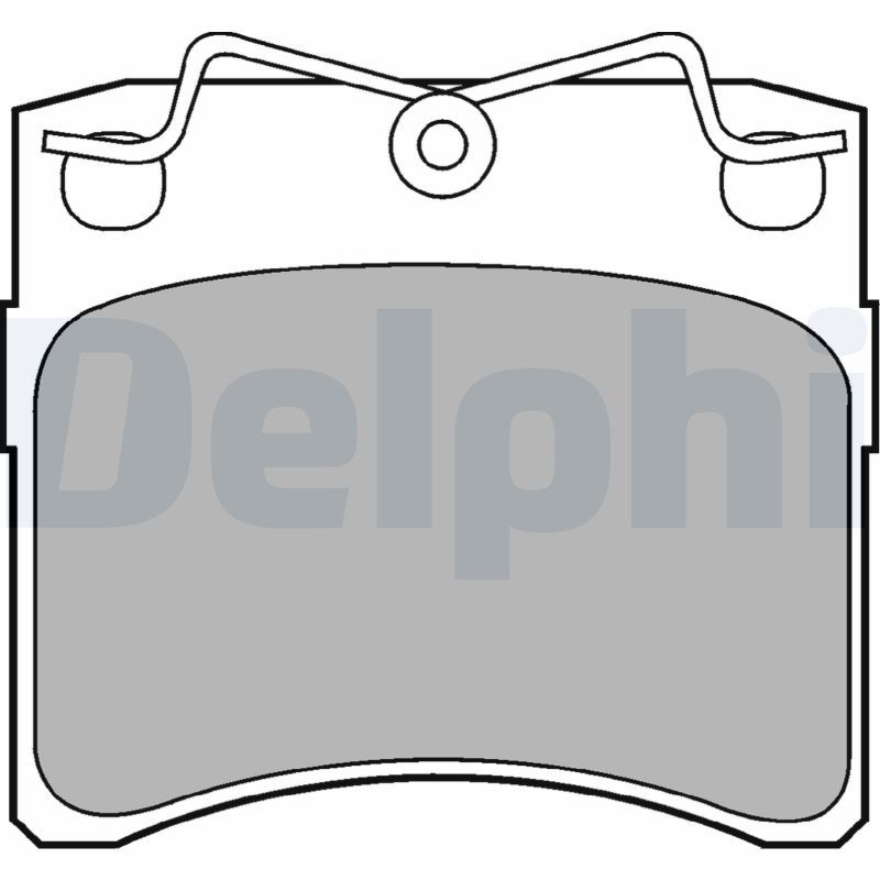 Brake Pad Set, disc brake LP785