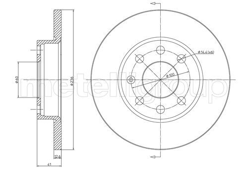 Brake Disc 23-0080