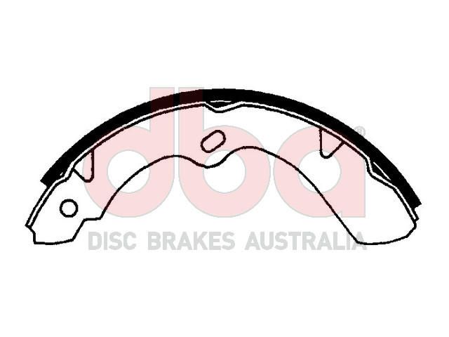 Street Series Brake Shoes [Isuzu NKR200 300mm] - TecDoc Only
