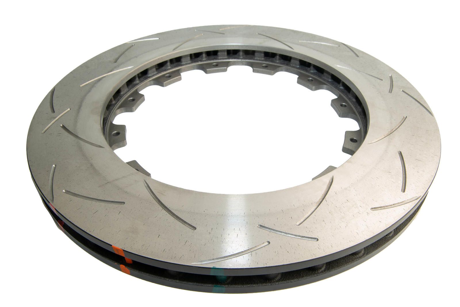 5000 Rotor OE Stagger Slot Left  372mm x 28mm KP [ AP Replacement HSV VF GTS Yellow Caliper 06-15  R ] with NAS Nuts - TecDoc 2