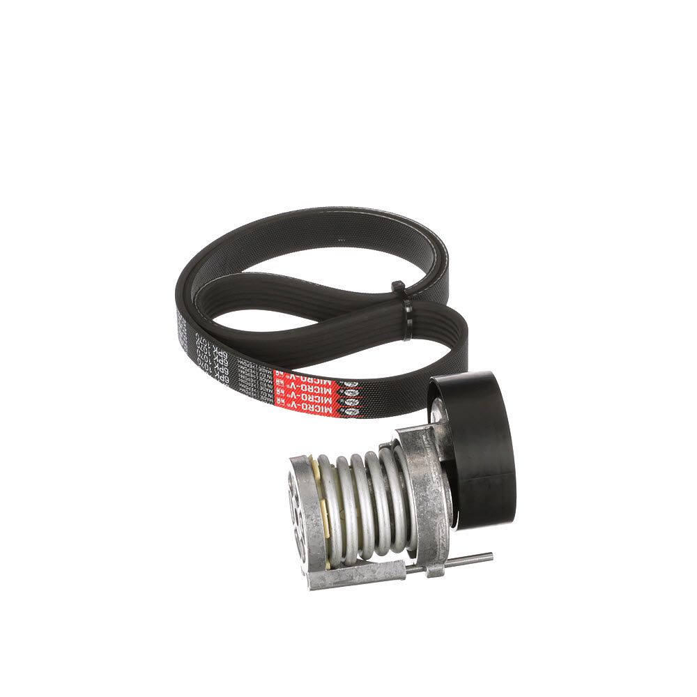 V formos rumbuotas diržas, komplektas