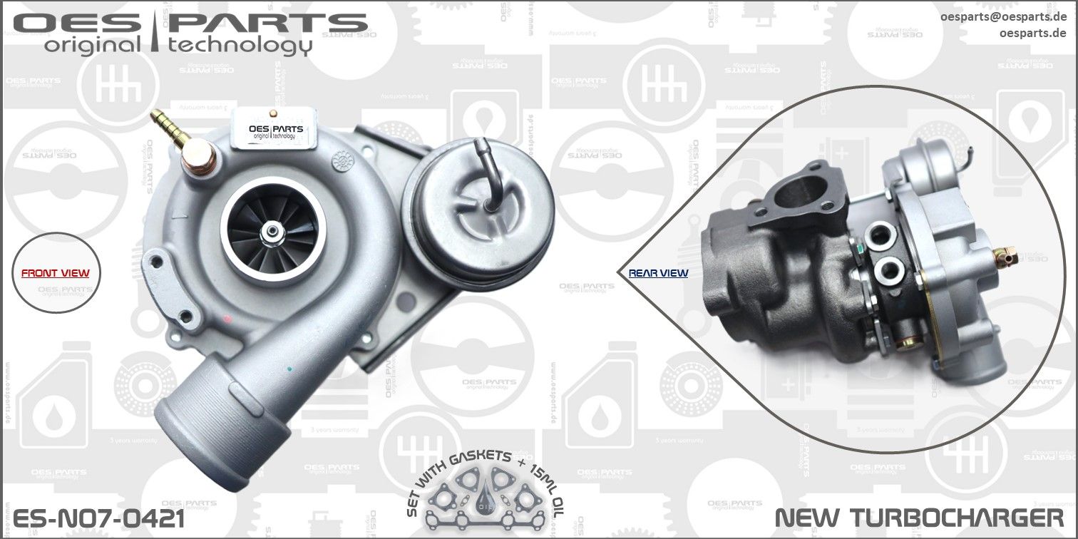 OES PARTS ES-N07-0421 - Lader, Aufladung