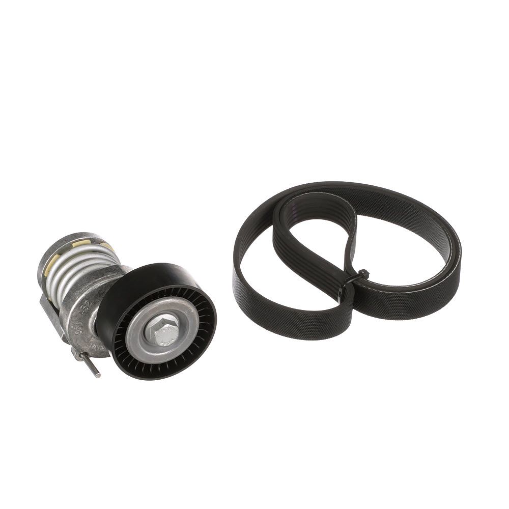 V formos rumbuotas diržas, komplektas