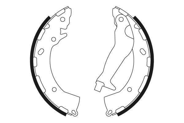 Brake Shoe Set 91072600